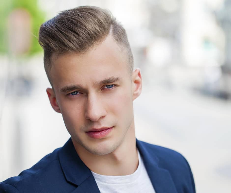 Men's Side Part Haircut